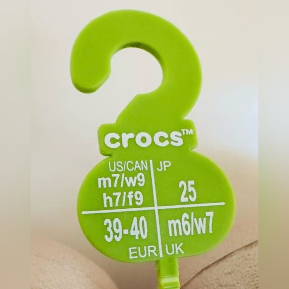 Crocs Gender Inclusive Classic Crush Shimmer Clogs Size 10 Womens / 8 Mens Pink - Picture 7 of 7